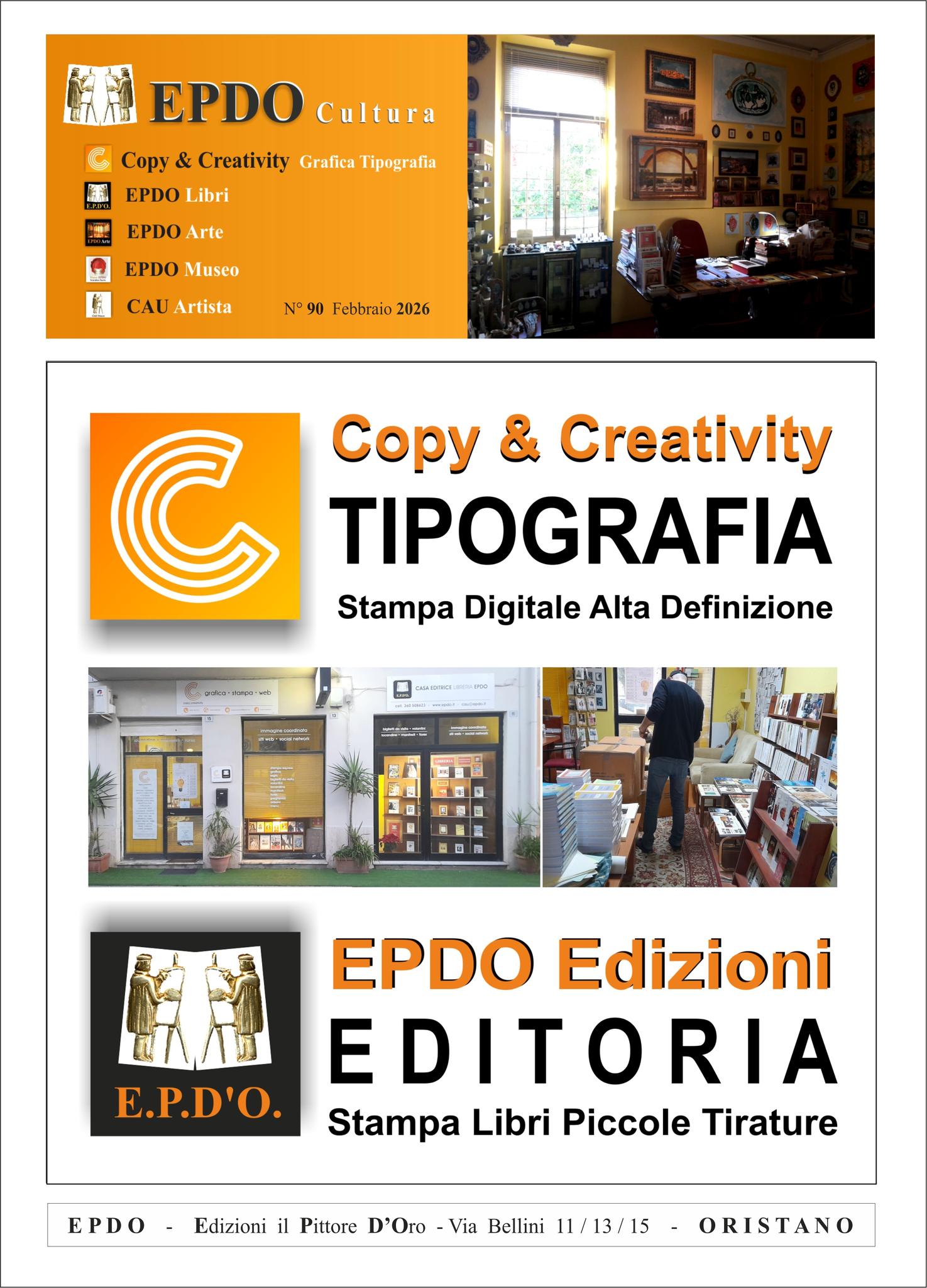 Notiziario Culturale EPDO Oristano